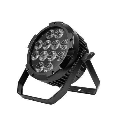 China High Quality Theater 12*18W 6In1 DJ Stage Light Disco Led Slim Par Rgbw Led Stage Event Show Light for sale