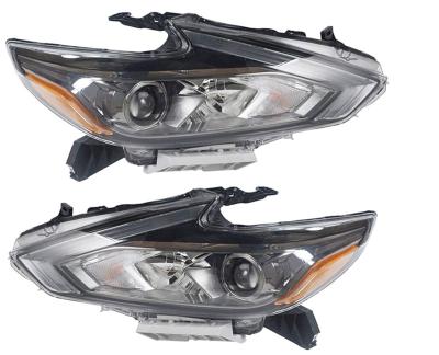 China Sports Apply To Car Head Lamps Headlight For Nissan Altima 2016 2017 2018 CHROME Headlight Heads Lights Lamp USA TYPE for sale