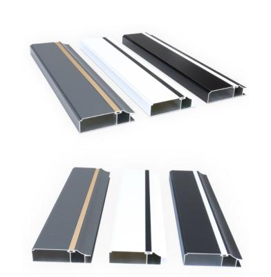 China Decorations Aluminum Profile For Wardrobe Door Frame Sliding Aluminum Sliding Door Customized Profile for sale