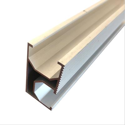 China Solar Panel Support Solar Panel Support Structure Frames Solar Mounting Rail Solar Aluminum Profile for sale