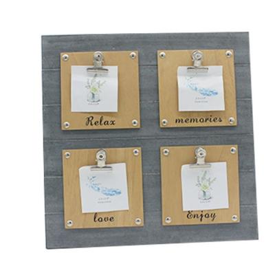 China Europe Cement Color Wood Picture Frame With Staples Wooden Picture Frame Wooden Picture Frame Home Decor for sale