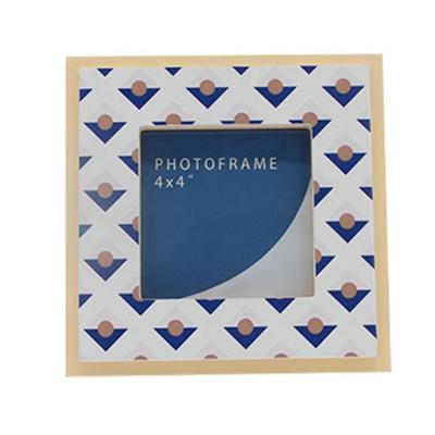 China Cheap Home Office Square Funny Decor Exporter Deco MDF Wooden Photo Frame for sale