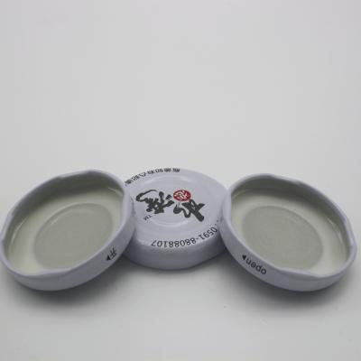 China Hot Sale Hoge kwaliteit 43 # Easy Open Lug Caps voor glazen potten Goede prijs Te koop