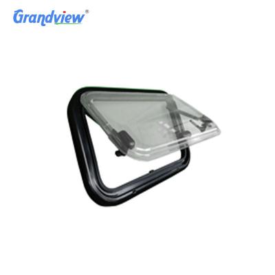 China Light transmission 900x520mm 1450*550mm maygood acrylic knock down windows siding rv motorhome caravan for sale