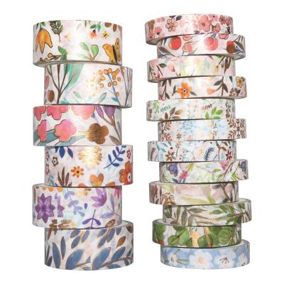 China Student stationery washi tape set textbook waterproof creative DIY diary decoration kawaii sticker tape 12 rolls for sale