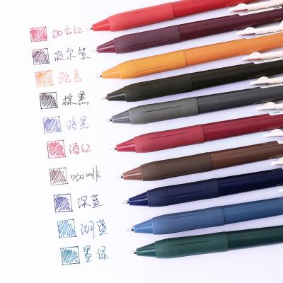 China Normal Press Retro Gel Pen Office Marker Pens Cute Gel Pen 0.5mm for sale