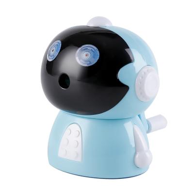 China Cute Cartoon Pencil Sharpener Manual Student Operated Hand Crank Pencil Sharpener M for sale