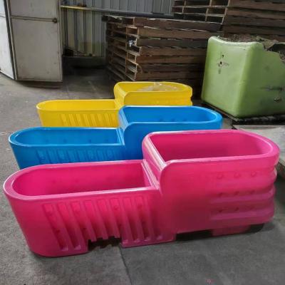 China Corrosion Resistance Good Quality Ultra-large Capacity Flower Pots Rectangular Flower Pots For Road for sale