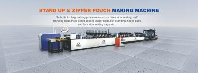 Cina 140 segmenti / Min Zip Lock Stand Up Pouch Machine Tre Fase 380V/50HZ in vendita