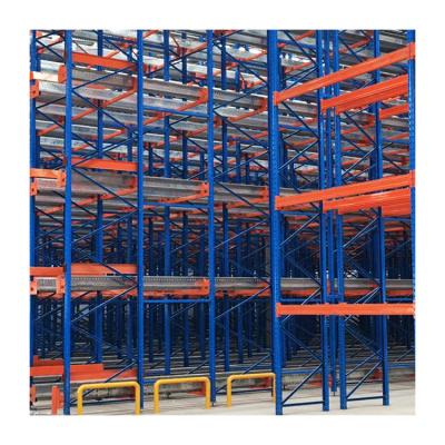 China Corrosion Protection Vison Warehouse Management System Heavy Duty Automatic Pallet Runner Shuttle Racking for sale