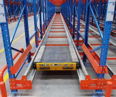 China Corrosion Protection Warehouse Storage Rack Radio Shuttle Racking System Pallet Racking for sale