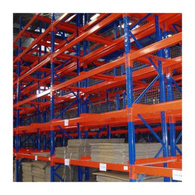 China Corrosion Protection Powder Coated Stackable Heavy Duty Pallet Racking System For Warehouse Shelves Storage for sale