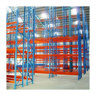 China Corrosion Protection Heavy Duty Warehouse Racking System Pallet Storage Selective Racking Estanterias Metalicas for sale