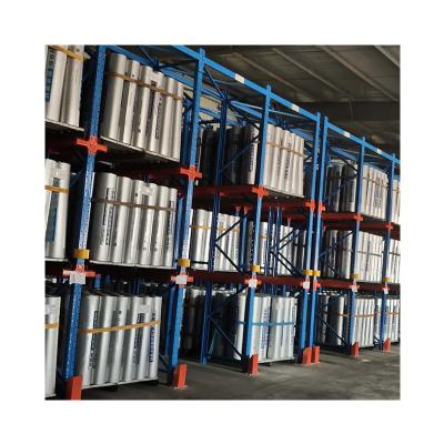 China Corrosion Protection Heavy Duty Space Saving Stainless Steel Drive In Pallet Rack System For Industry Storage for sale