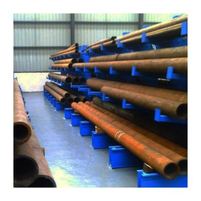 China Corrosion Protection Iron Warehouse Storage Racks Cantilever Pivot Arms Roll Out Cantilever Rack In Mobile Arm for sale