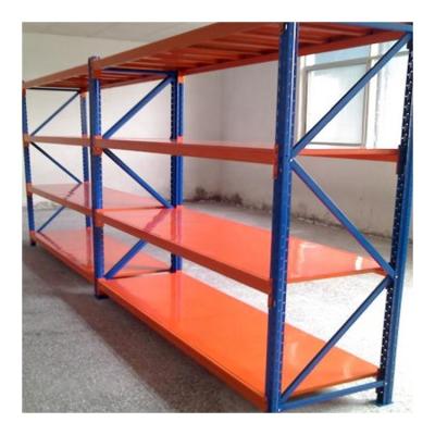 China Corrosion Protection China Supply Medium Duty Longspan Rack Shelving Boltless / Rivet Shelving System for sale