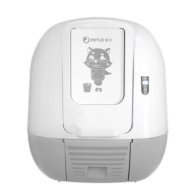 China Viable New Automatic Intelligent Cat Litter Box Fully Enclosed Anti-splash Automatic Cat Litter Box for sale