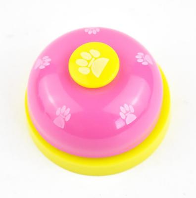 China Viable Pet Supplies Dog Paw Print Training Training Sounding Bell Puzzle Dog Bell Ring for sale