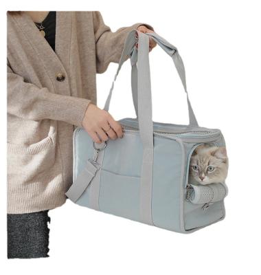 China High Quality Breathable Comfortable Adjustable Shoulder Strap Convenient Pet Carry Case Viable for sale