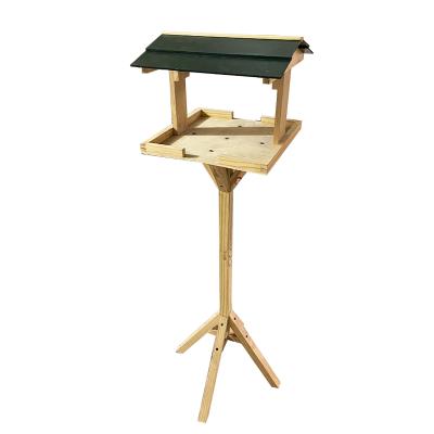 China Customized Breathable Vertical Wooden Bird Accepting Sample Feeding Table for sale