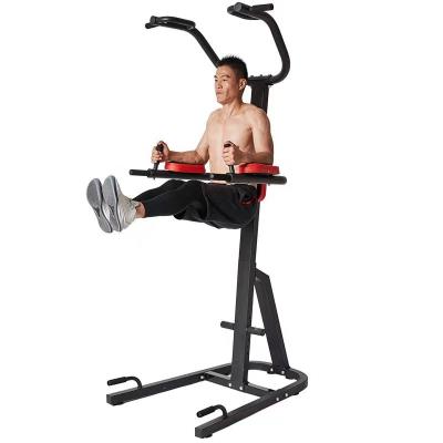 China Hot Sale Home Gym Multifunctional Home Exercise Equipment Fitness Bar Fitness Dip Station Push Up Tower for sale