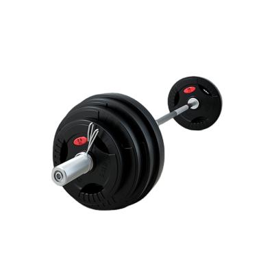 China Wholesale Cheap Weight Lifting Exercise Bodybuilding Gym Weigh Plates For Sale Rubber Barbell Unified Weight Plate Set for sale