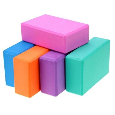 China Professional Wholesale Eco-friendly EVA Foam Yoga Block High Density Yoga Items for sale