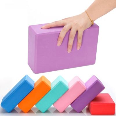 China Professional Wholesale Eco-friendly EVA Foam Yoga Block High Density Yoga Items for sale