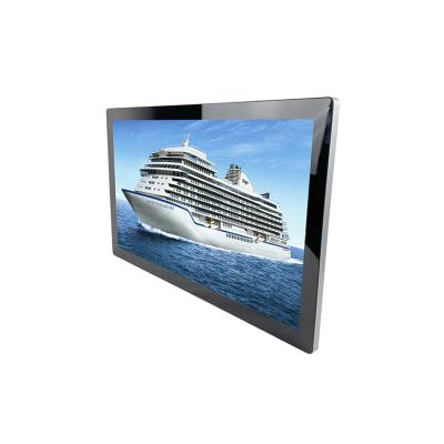 China Marine Fan Application 27 Inch Sunlight Touch Screen Viewable Waterproof Monitor for sale