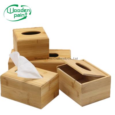 China Animal Home Simple Wooden Dining Room Living Room Wooden Napkin Box Household Furniture Bamboo Solid Wood Box for sale