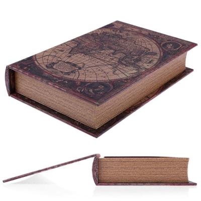 China China Wholesale Custom Decorative Wooden Book Shaped Storage Box for sale