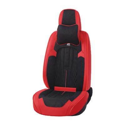 China 2022 New Design Universal Stretching Luxury Breathable Car Seat Covers Suede Fabric Car Seat Covers For Universal Car for sale