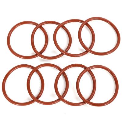 China Rubber O Ring Silicone Seal Set Oil Resistance O Ring Rubber Rings Kit Made in Hebei for sale