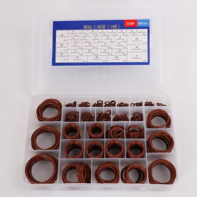 China Oil Resistance Metric Standard O-Ring Kit NBR O-Ring Box Repair Gasket O-Ring Rubber Kits for sale