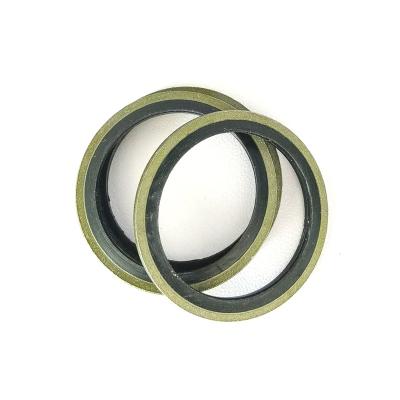 China Metallized Dowty Bonded Seal Gaskets NBR/Steel Ring Bonded Sealing Products Rubber quan dian made in Hebei Xingtai for sale