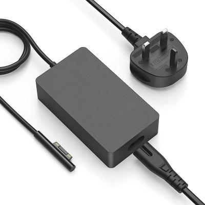 China Laptop Notebook sarj 44W 15V 2.58A Surface Pro Charger Power Adapter for Microsoft Surface Pro 7/Pro 6/Pro 5/Pro 4 portable computadora for sale