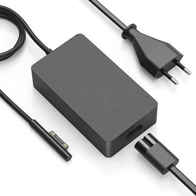 China Flame Retardant ABS+PC Material Surface Charger 44W 15V 2.58A Power Adapter For Microsoft Surface Pro 7/Pro 6/Pro 5/Pro 4 Laptop Energia fuente de poder for sale