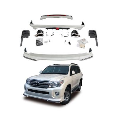 China GBT Plastic GBT BODY KIT WITH FRONT&REAR BUMPER KIT AND SHOCK ABSORBER FENDER EXHAUST PIPEFOR YEAR 2015 FOR TOYOTA LAND CRUISER 200 for sale