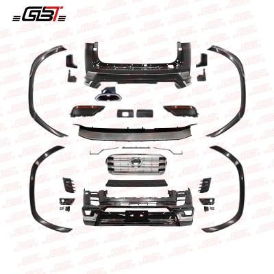 China High Quality PP+ABS GBT Factory Price Exclusive Facelift Body Kits For Land Cruiser 300 Toyota LC300 Rise Bumper M Grills for sale