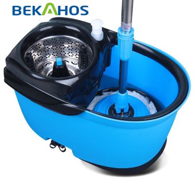 China Bekahos Sustainable Newest Bekahos Magic Floor Cleaning Mop Newest 360 Super Easy Broom 360 Spinning Magic Care for sale