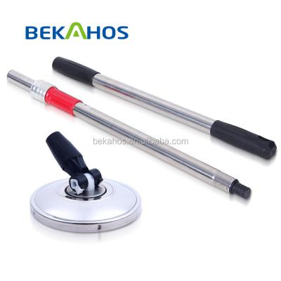 China Bekahos Sustainable Metal Stainless Steel Magic Broom Rod Stick Holder with Refill for sale