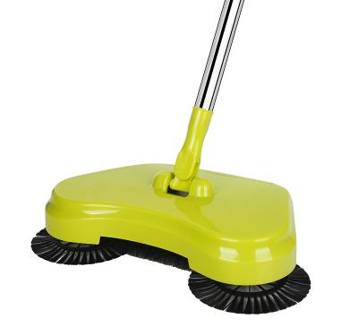 China Hotels Household Item Floor Cleaning Magic Mop Hand Push Sweeper And Broom 2 In 1 for sale