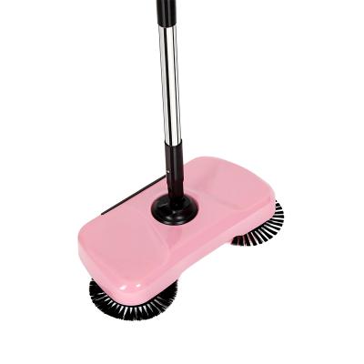 China A Home Easy Push Floor Sweeper Hand Machine Broom Cleaner And Dustpan Set for sale