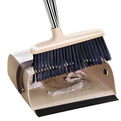 China New Windproof Broom And Dustpan Set For Household for sale