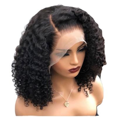 China Other Brazilian Lace Front Wig, FDX Kinky Curly Hair Lace Front Wig For Black Women, Pre Pluck Lace Wig With Baby Hair for sale