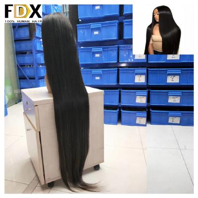 China Other FDX HD Lace Front Human Hair Wigs Raw Virgin Human Hair Lace Front Cuticle Aligned Hair Wig For Black Women for sale