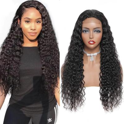 China Cheap Virgin Hair Water Wave Wig Factory Wholesale Price Water Wave Wig Brazilian Human Hair Wigs for sale