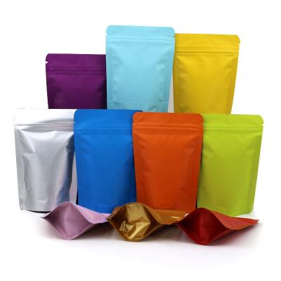 China Eco Friendly Bags Plastic Sachet Moisture Proof With Polyethylene Zippered Recycle Food Bags for sale