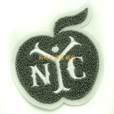 China Iron On Clothing Embroidered Patches Laser Cut For Jackets / Bags / Shoes for sale