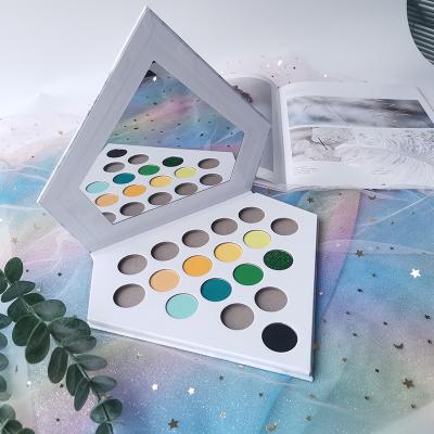 China Wholesale Matte Eyeshadow Palette Private Label DIY Eyeshadow Palette Top Dye Waterproof DIY Eyeshadow for sale